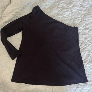 Old Navy Black Ribbed Top